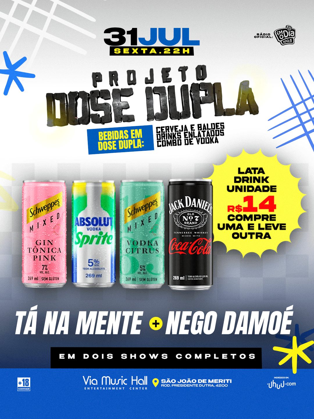 Bebida Dose Dupla