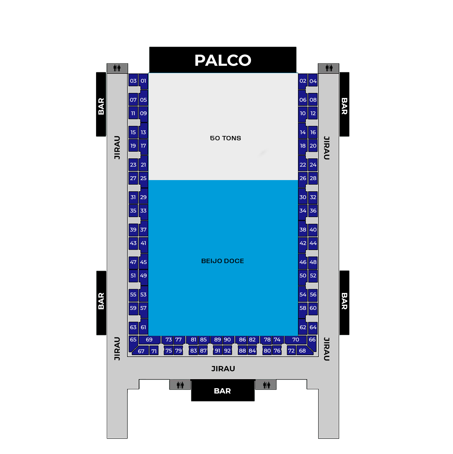 Mapa do Evento