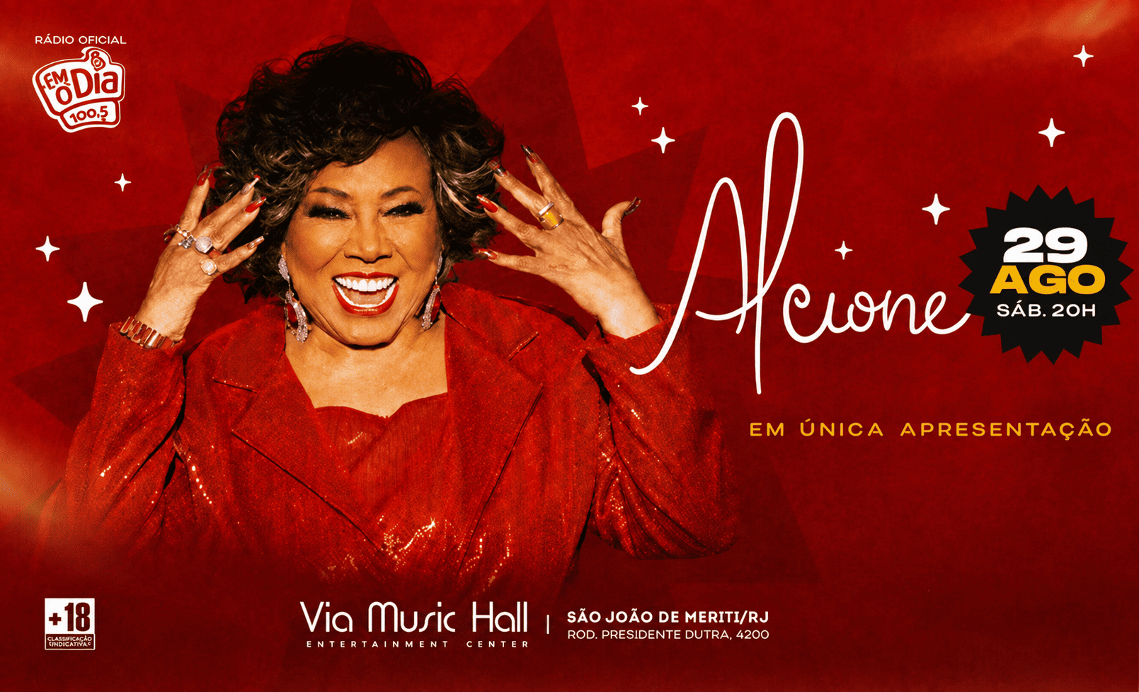 Arte de abertura de vendas - Alcione